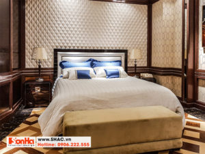 14 Kiểu giường ngủ bọc da thật cao cấp